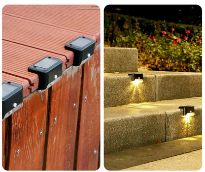 Solar Fence Light